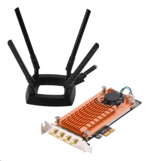 QNAP QWA-AC2600 rozšiřující karta WiFi 5 AX2600 pro PC i NAS2 