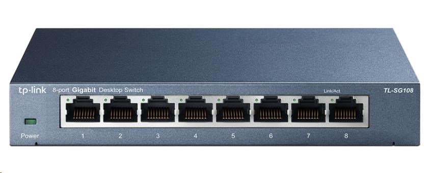 TP-Link switch TL-SG108 (8xGbE,  fanless)1 