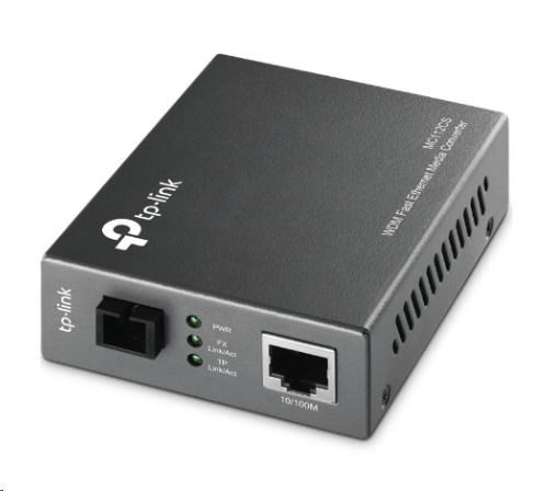 TP-Link MC112CS WDM media konvertor (1x100Mb/ s,  1x simplex SC/ UPC,  SM,  1310/ 1550nm,  20km)0 