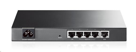 TP-Link TL-R470T+ směrovač s rozdělováním zátěže (1xWAN, 1xLAN, 3xWAN/ LAN)1 