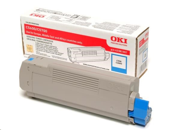 Oki Toner Cyan pre C5600/ C5700 (2 000 strán)0 