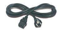 APC Power Cord, 16A, 230V, C19 to Schuko0 