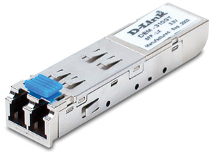 D-Link 1-port Mini-GBIC SFP to 1000BaseLX, 10km, DEM-310GT0 