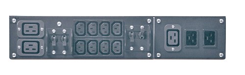 APC Service Bypass Panel - 230V,  50A,  BBM,  IEC320 C20/ HW vstup,  IEC-320 výstup - (2) C19 (8) C131 