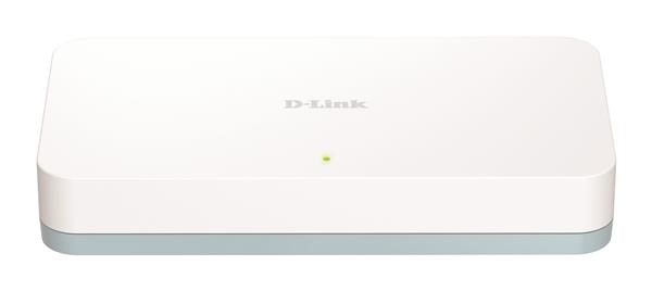 8-portový gigabitový stolový prepínač D-Link DGS-1008D1 