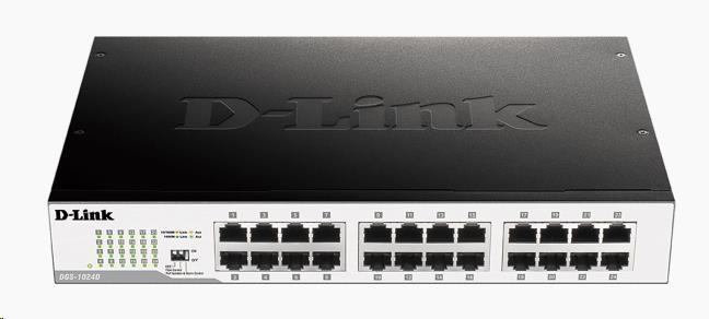 D-Link DGS-1024D 24-portový 10/ 100/ 1000 gigabitový stolný/ pozemný prepínač0 