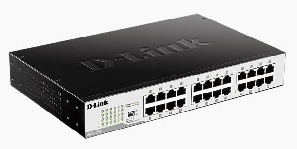 D-Link DGS-1024D 24-portový 10/ 100/ 1000 gigabitový stolný/ pozemný prepínač1 