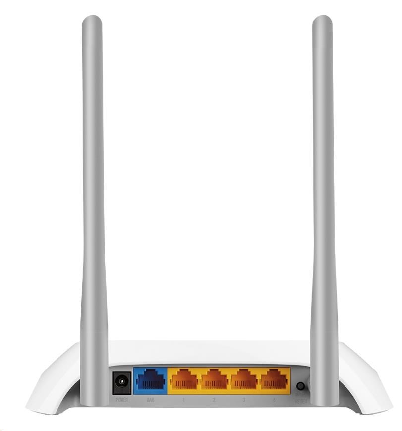 TP-Link TL-WR840N WiFi4 router (N300,  2, 4GHz,  4x100Mb/ s LAN,  1x100Mb/ s WAN)1 