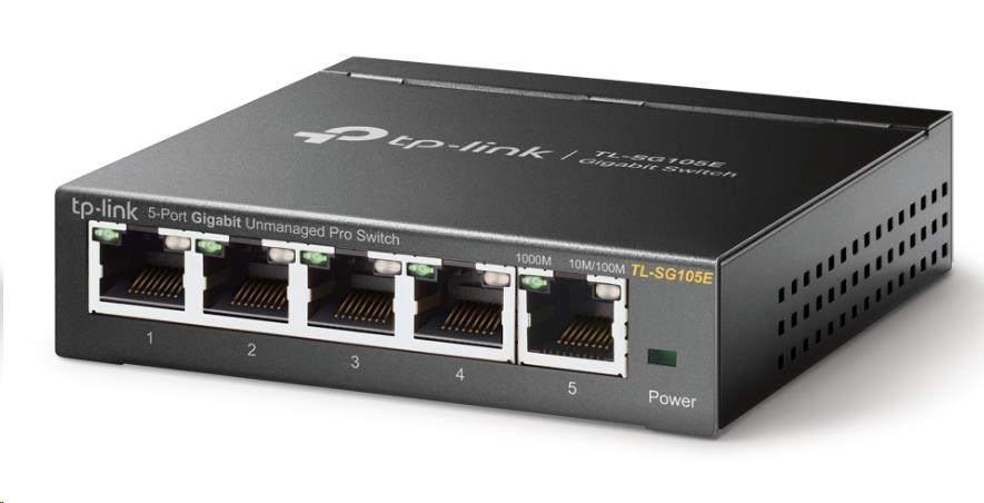 TP-Link Easy Smart switch TL-SG105E (5xGbE, fanless)0 