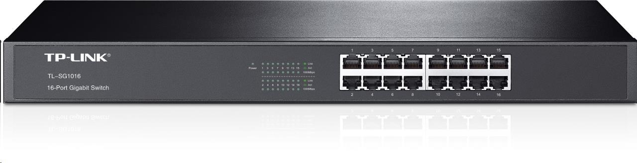 TP-Link switch TL-SG1016 (16xGbE,  fanless)0 