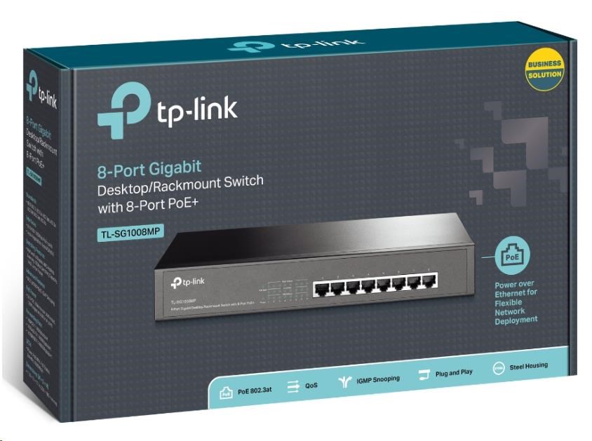 TP-Link switch TL-SG1008 (8xGbE,  fanless)2 