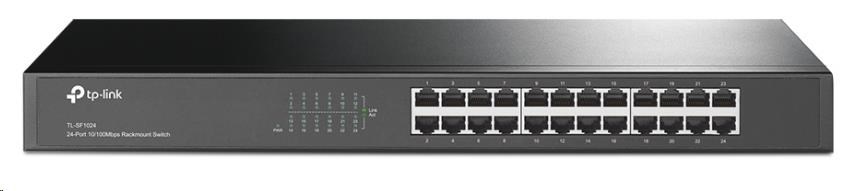TP-Link switch TL-SF1024 (24x100Mb/s, fanless)0 