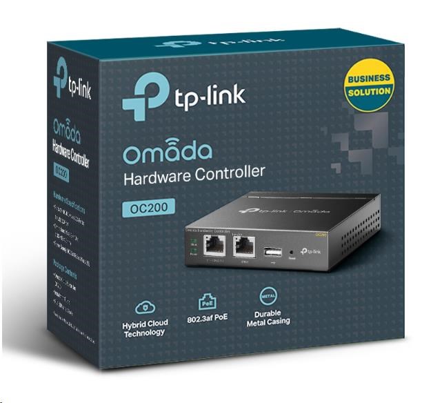 TP-Link OC200 Omada Hardware Controller (2x100Mb/s LAN, 1xPoE-in, 1xUSB2.0, 1xmicroUSB)3 