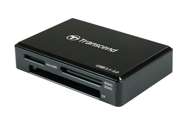 Čítačka kariet TRANSCEND RDC8K2, USB 3.1 Multifunkčná čítačka kariet Gen1 All-in-1, typ C0 