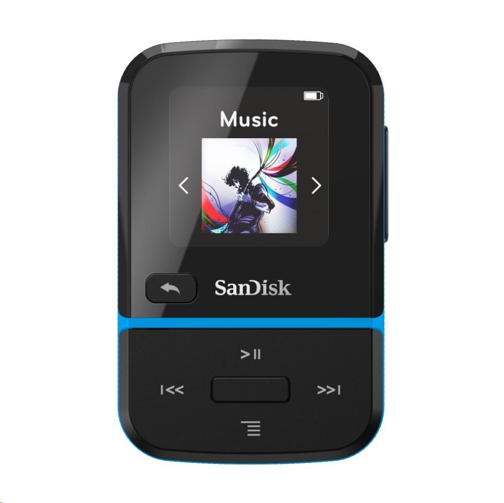 SanDisk Clip Sport Go MP3 Player 16 GB, Blue3 