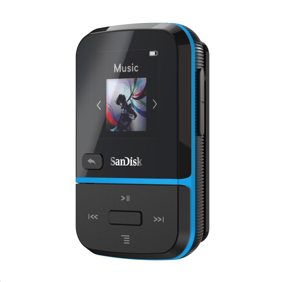 SanDisk Clip Sport Go MP3 Player 16 GB, Blue0 
