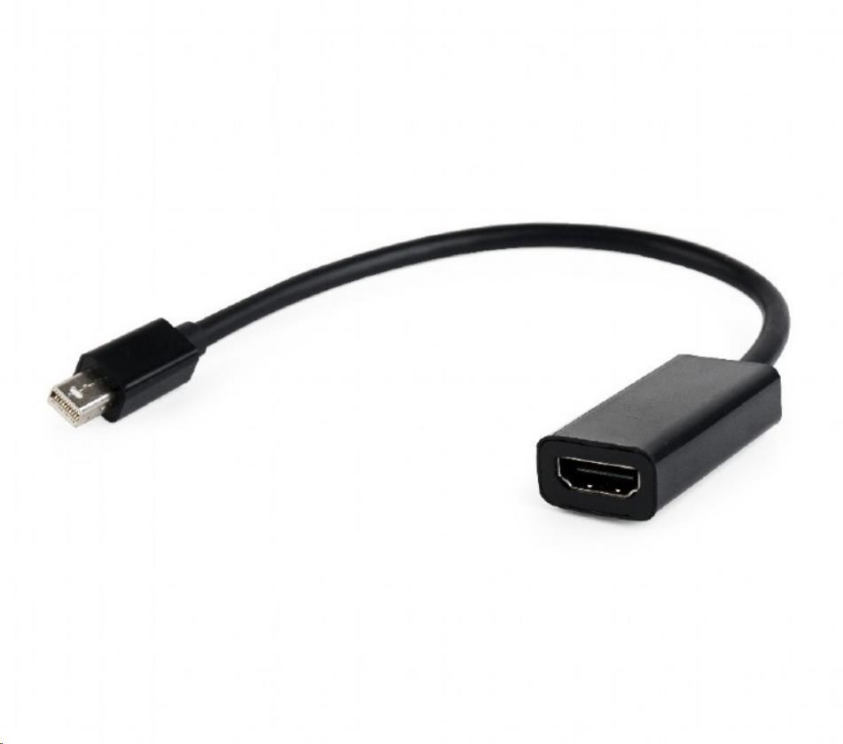 GEMBIRD Cable CABLEXPERT červená. miniDisplayport na HDMI,  M/ F,  čierny0 