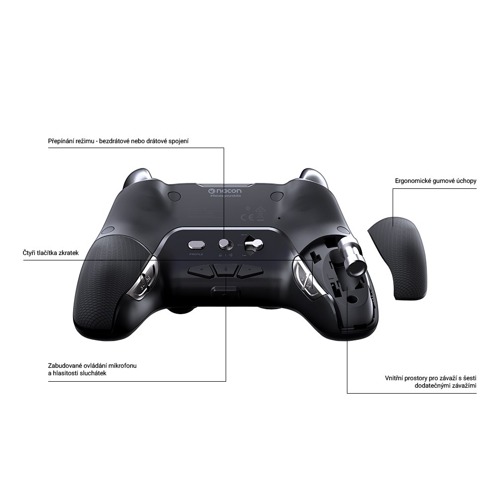 Nacon Revolution Unlimited Pro Controller - ovladač pro PlayStation 42 