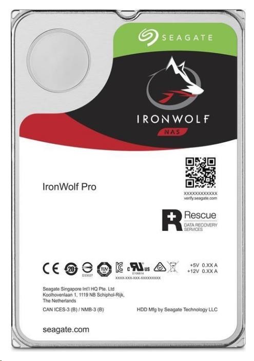 Bazar - SEAGATE HDD IRONWOLF PRO (NAS) 4TB SATAIII/600, 7200rpm, 128MB cache, recertified product0 