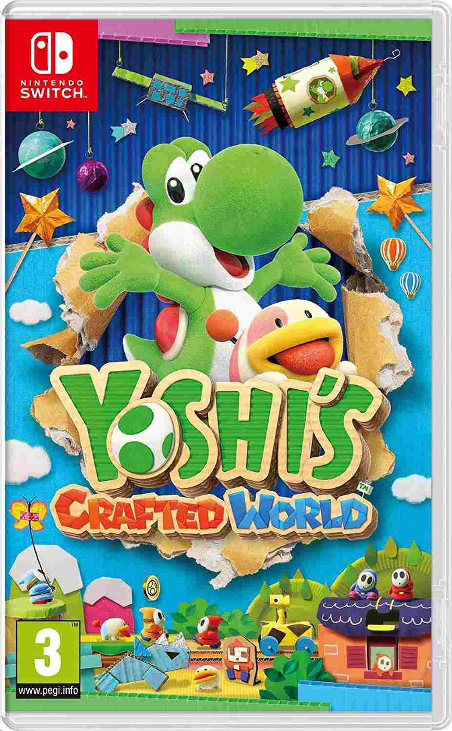 Nintendo Switch hra - Yoshi"s Crafted World0 