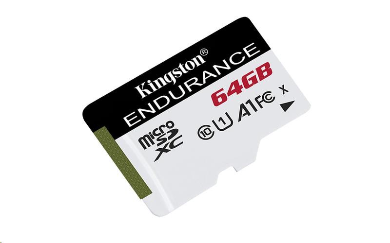 Kingston 64GB microSD XC High Endurance, 95R Class 10 UHS-I U11 