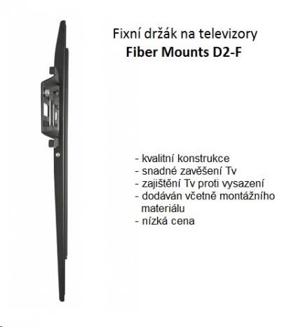 Levný kvalitní fixní držák Tv Fiber Mounts D2F2 