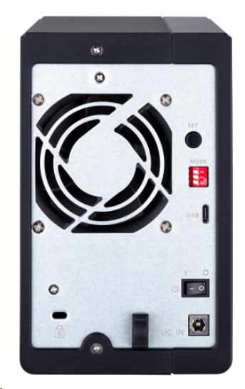 QNAP TR-002 rozširovacia jednotka pre PC alebo QNAP NAS (2x SATA / 1x USB 3.1 typu C - Gen 2)3 