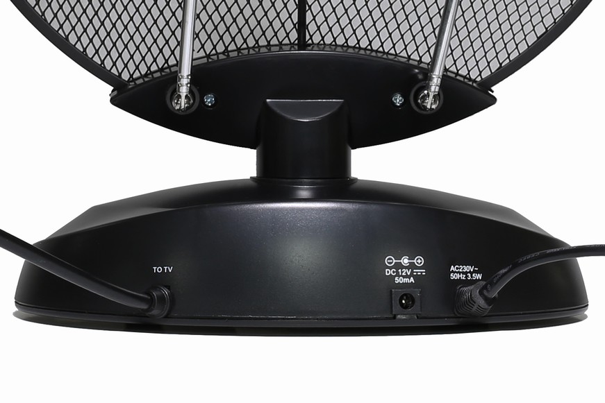 EVOLVEO Xany 4,  230/ 12V,  aktivní pokojová anténa FM/ DAB+/ DVB-T2,  filtr LTE, 4G, 5G3 