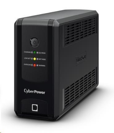 CyberPower UT GreenPower Series UPS 850VA/ 425W,  nemecké zásuvky SCHUKO0 