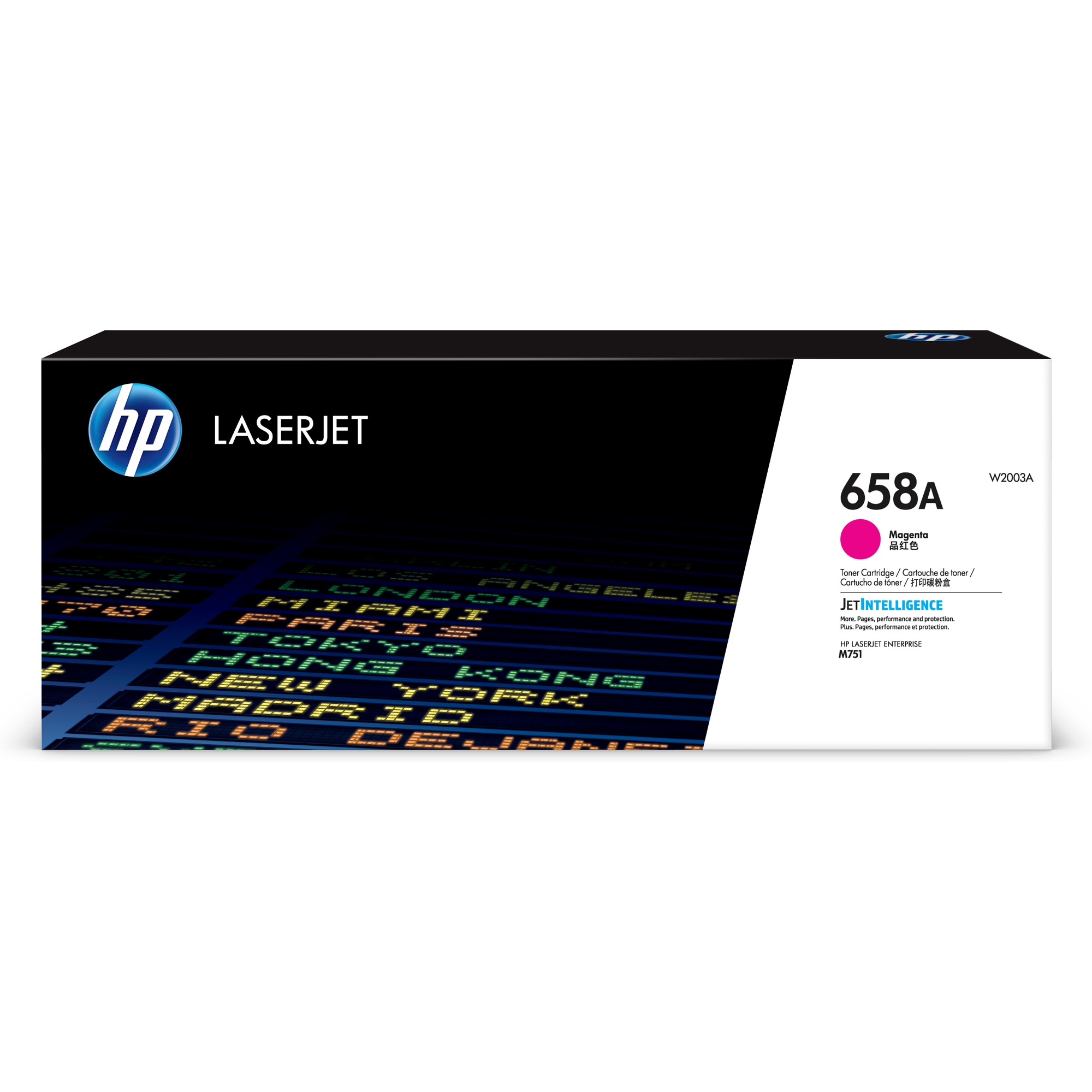 HP 658A Magenta LaserJet Toner Cartridge (6, 000 pages)2 