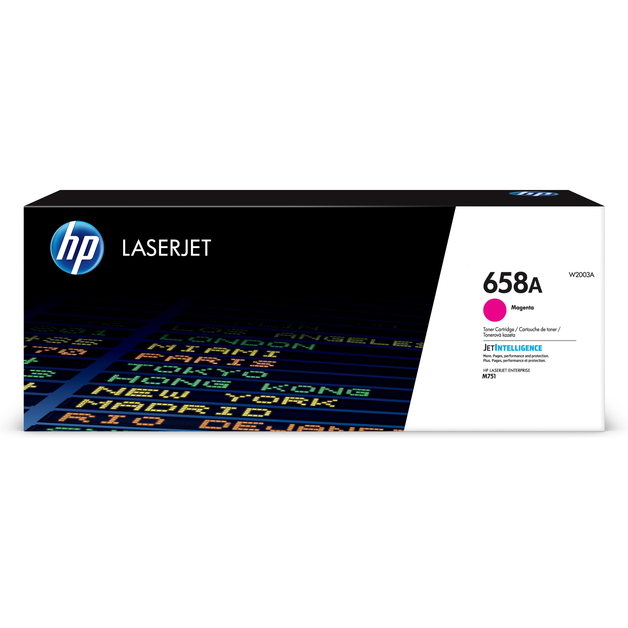 HP 658A Magenta LaserJet Toner Cartridge (6, 000 pages)2 