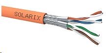 Inštalačný kábel Solarix SSTP,  Cat7,  drôt,  LSOH,  cievka 500 m SXKD-7-SSTP-LSOH0 