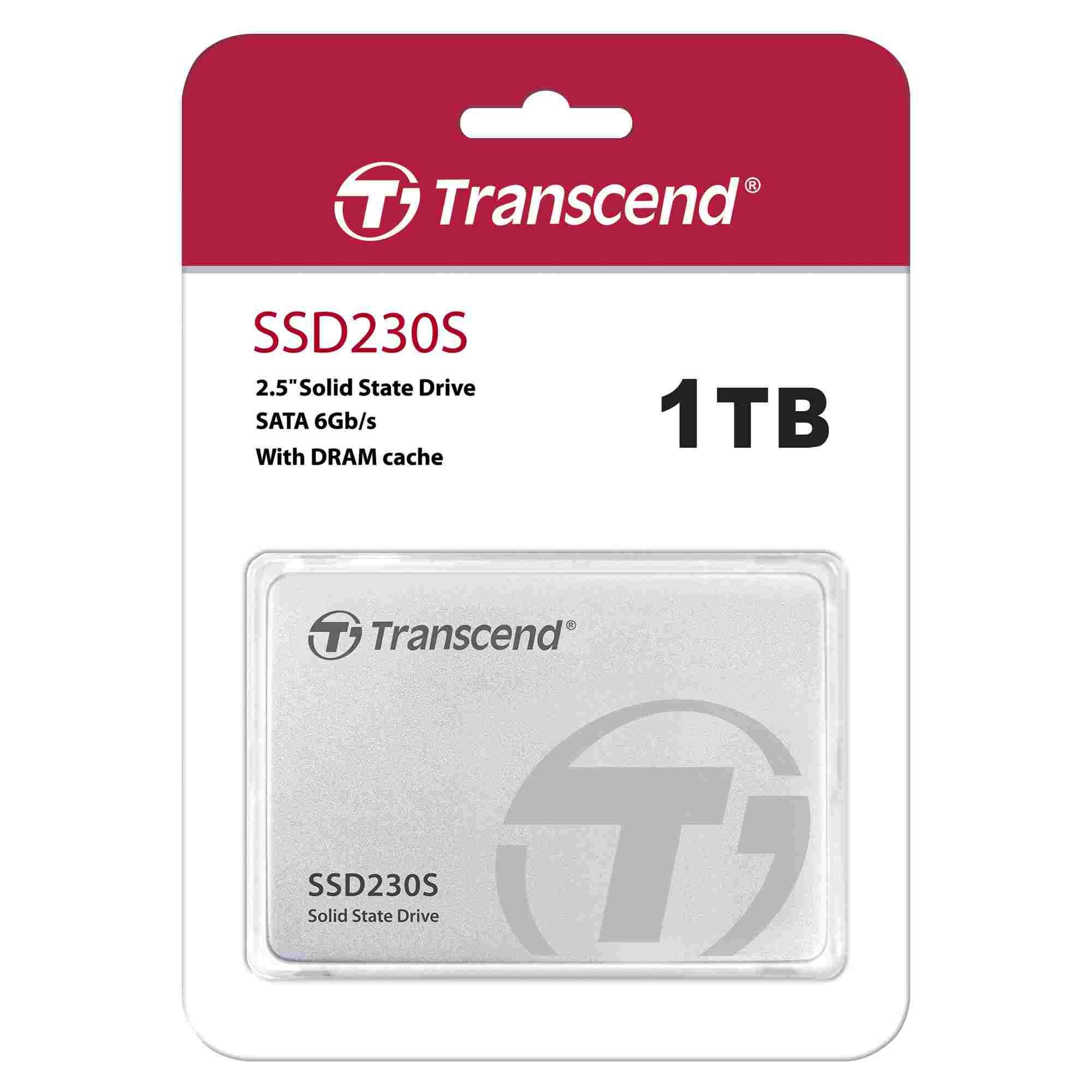 TRANSCEND SSD 230S 1TB,  SATA III 6Gb/ s,  3D TLC,  hliníkové puzdro3 