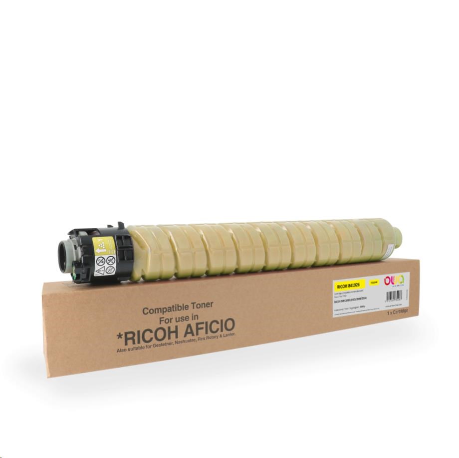 OWA Armor toner pre RICOH MPC2003/ 2503/ 2004/ 2504,  9500 strán,  841928 Y,  žltá/ žltá0 