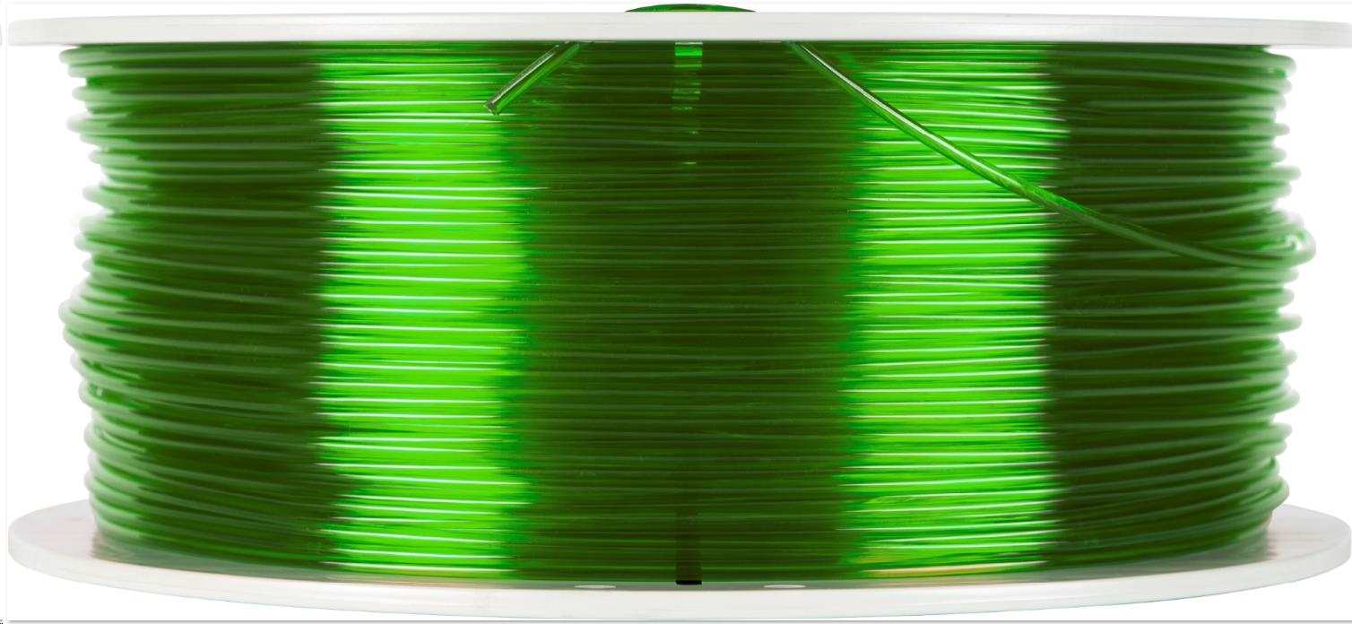VERBATIM Filament pre 3D tlačiarne PET-G 2.85mm,  123m,  1kg zelená transparentná0 