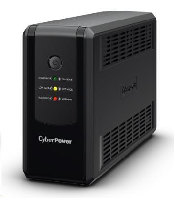 CyberPower UPS série UT 650VA/ 360W,  nemecké zásuvky SCHUKO0 