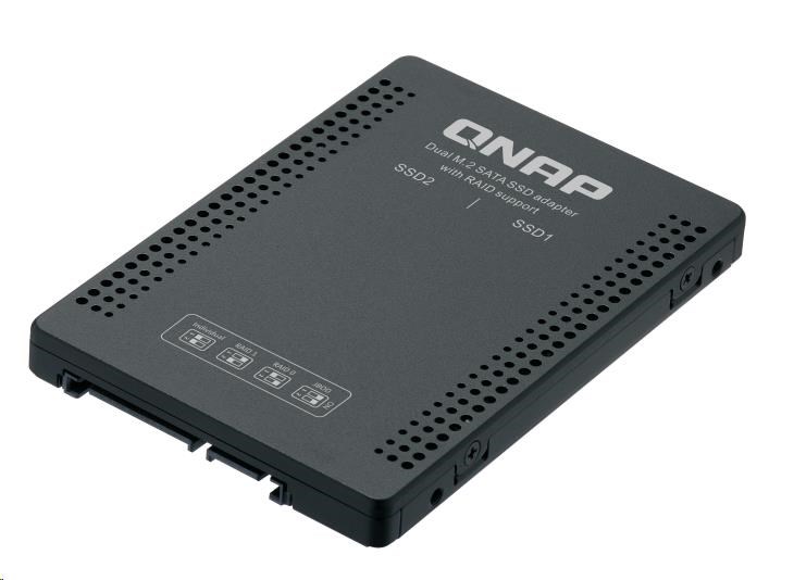 QNAP adaptér QDA-A2MAR (2x M.2 SSD SATA sloty v 2, 5