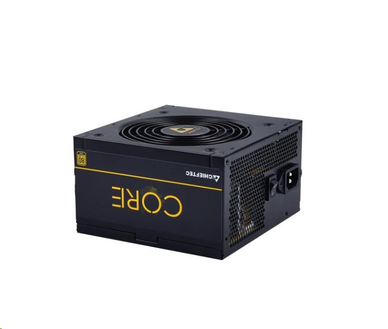 CHIEFTEC zdroj Core Series BBS-500S,  500W,  120mm fan,  80+ Gold2 