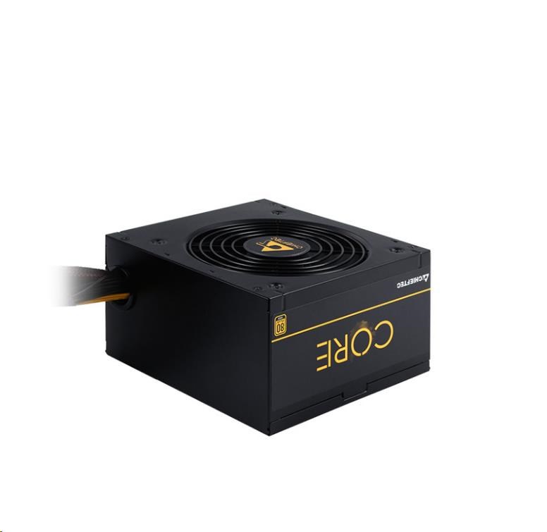 CHIEFTEC zdroj Core Series BBS-600S,  600W,  120mm fan,  80+ Gold1 