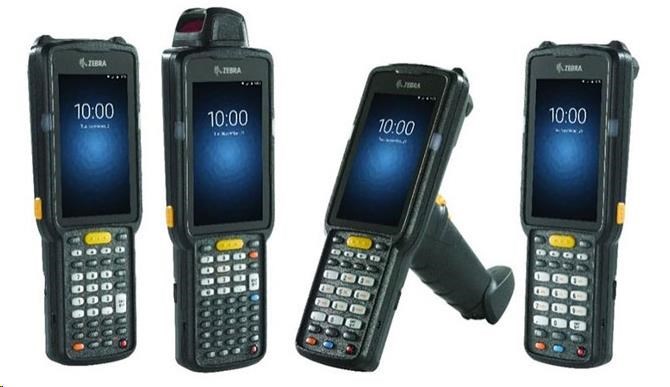 Zebra MC3300 štandard,  2D,  SR,  USB,  BT,  Wi-Fi,  Func. Číslo.,  Pištoľ,  PTT,  Android0 