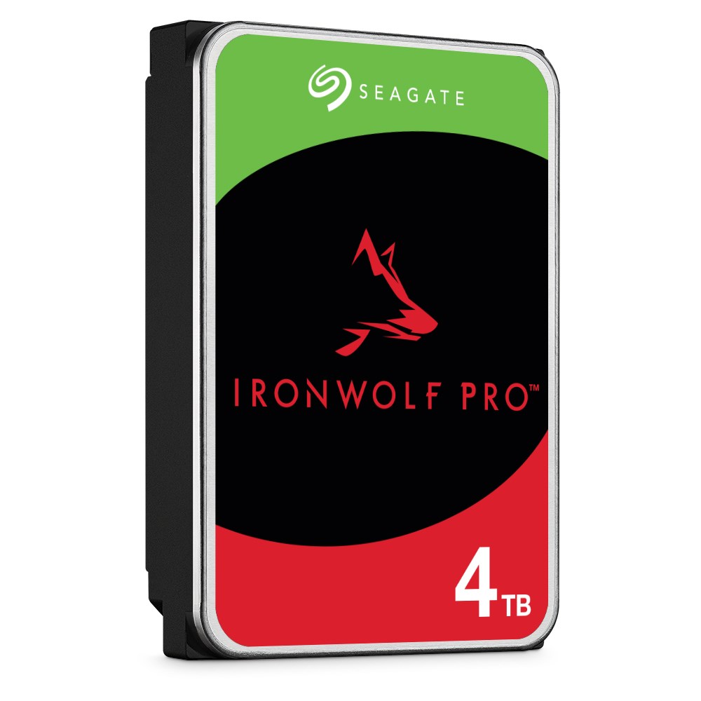 SEAGATE HDD 4TB IRONWOLF PRO (NAS),  3.5