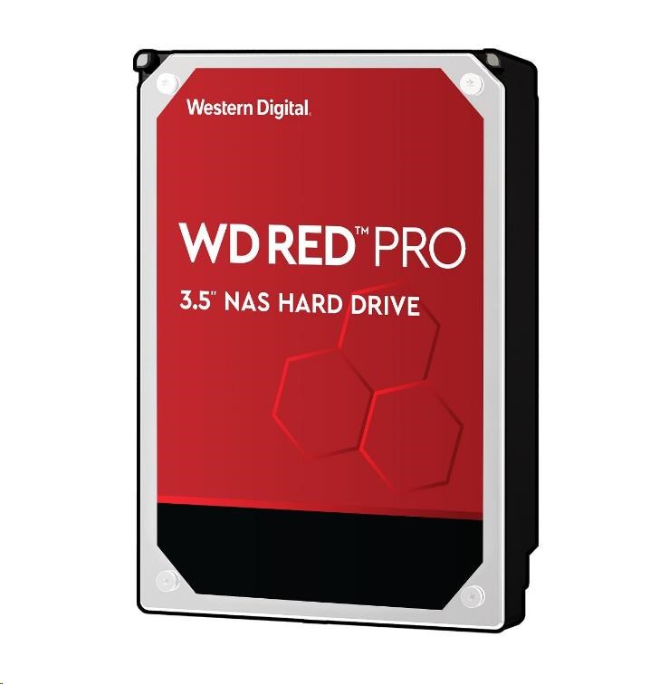 WD RED Pro NAS WD121KFBX 12TB SATAIII/ 600 256MB cache,  240 MB/ s,  CMR0 
