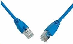 Solarix Patch kábel CAT6 SFTP PVC 0, 5m modrý odolný proti zachyteniu C6-315BU-0, 5MB0 