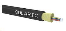 DROP1000 Solarix kábel,  16vl 9/ 125,  3, 9mm,  LSOH,  čierny,  500m cievka SXKO-DROP-16-OS-LSOH0 