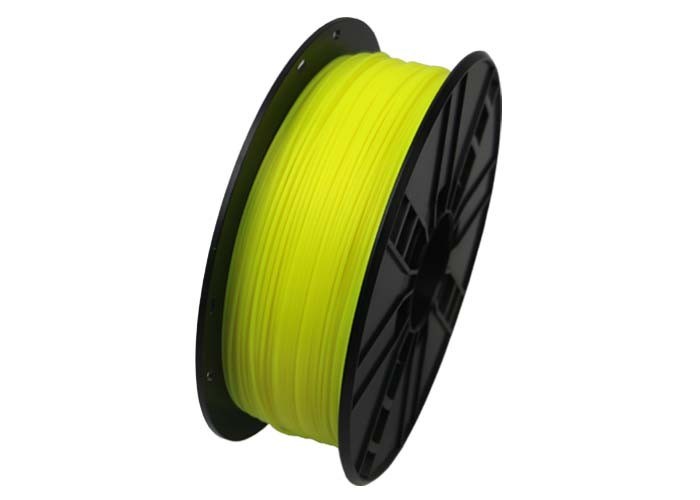 GEMBIRD Tlačová struna (filament) PLA,  1, 75 mm,  1 kg,  fluorescenčná,  žltá0 