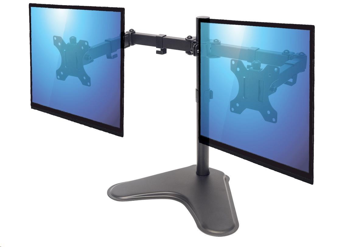 Stojan MANHATTAN (univerzálny) pre 2 LCD monitory,  13