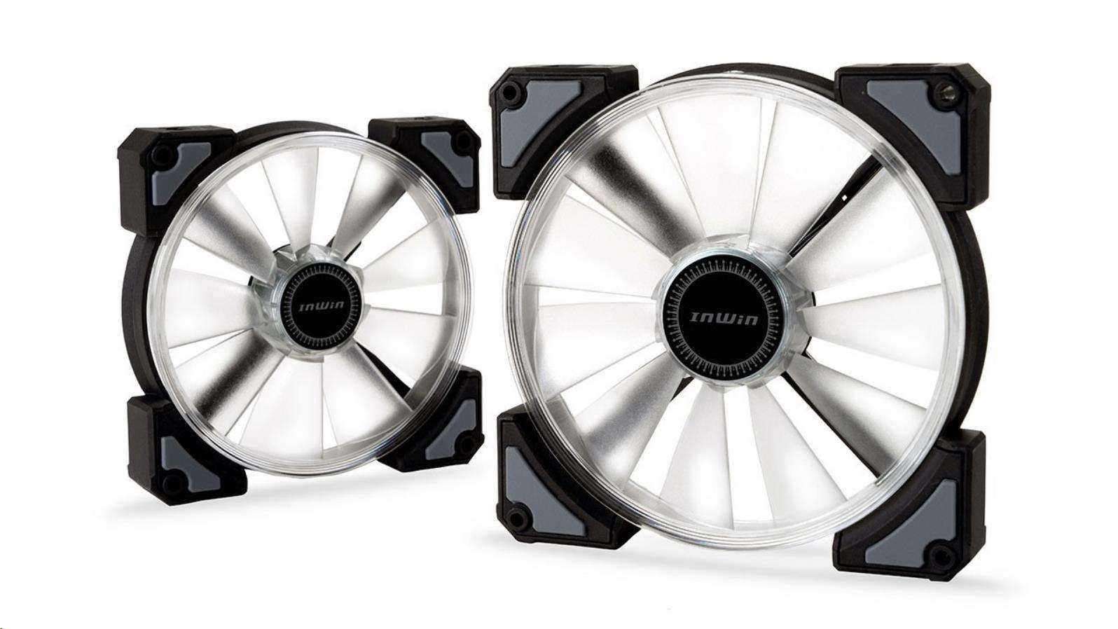 IN WIN Ventilátor Crown AC140,  14 cm,  dvojbalenie12 