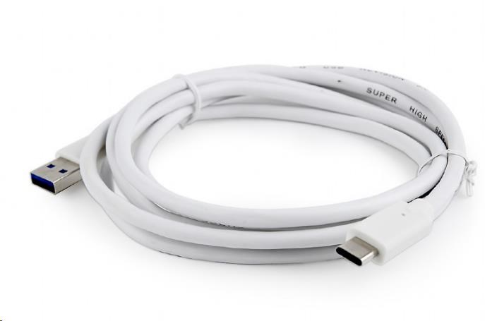 GEMBIRD CABLEXPERT USB 3.0 Kábel AM na typ C (AM/ CM),  1 m,  biely3 