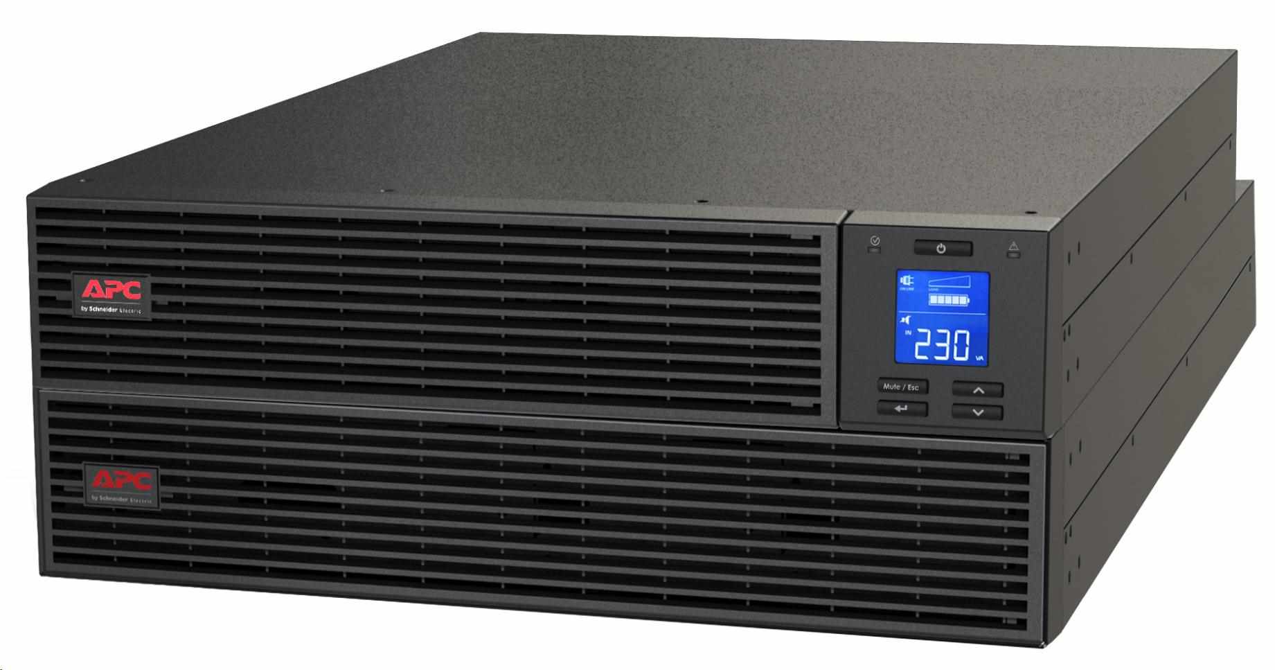 APC Easy UPS SRV RM 6000VA 230V,  On-line,  4U (6000W)0 