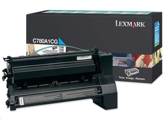 Lexmark toner C780A1KG C780 /  C782 6K čierna vratná kazeta0 